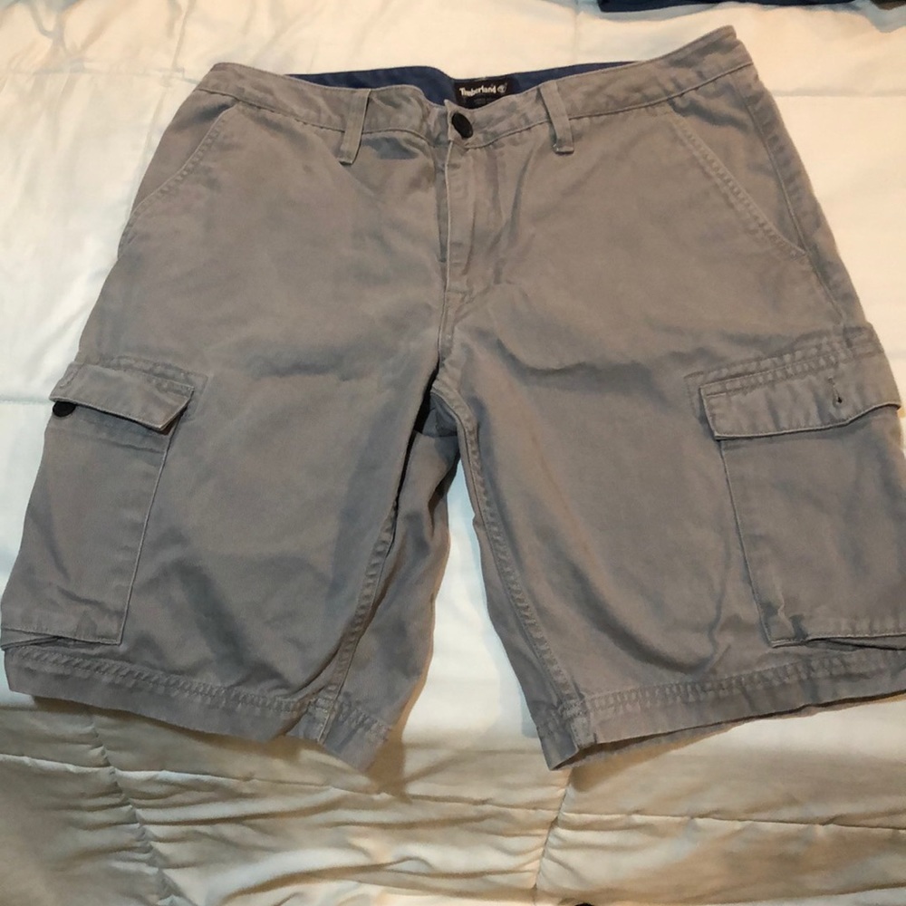Men’s grey timberland shorts